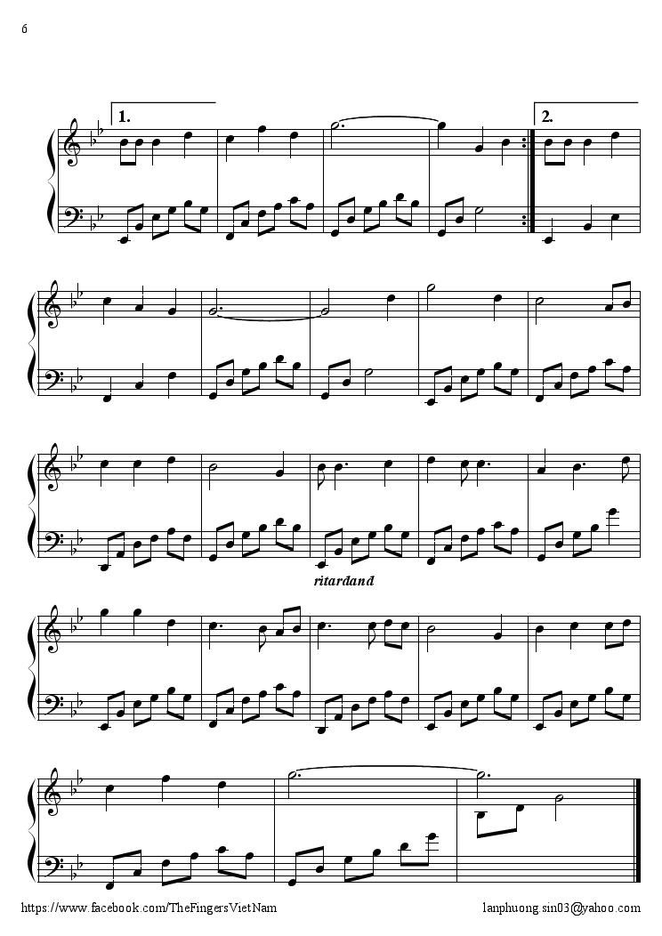 Sheet nhạc Khi Người Lớn Cô Đơn 6